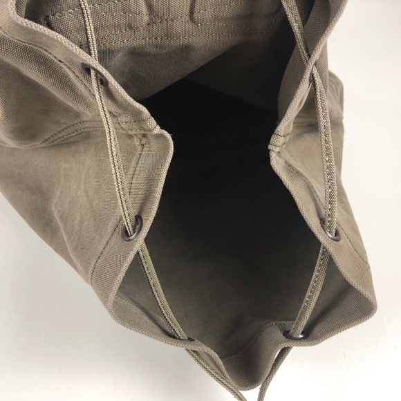 Lucky Brand Collectibles Canvas Leather Backpack - Picture 3 of 8